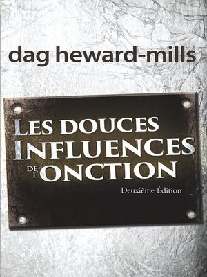 cover image of Les douces influences de l'onction